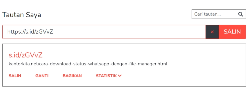 s.id, World's URL Shortener from Indonesia
